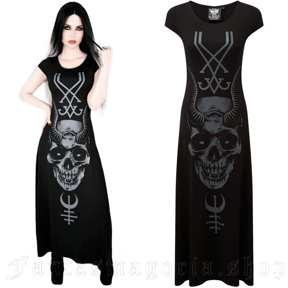 Killstar Mooncult Maxi Dress - Picture 1 of 7